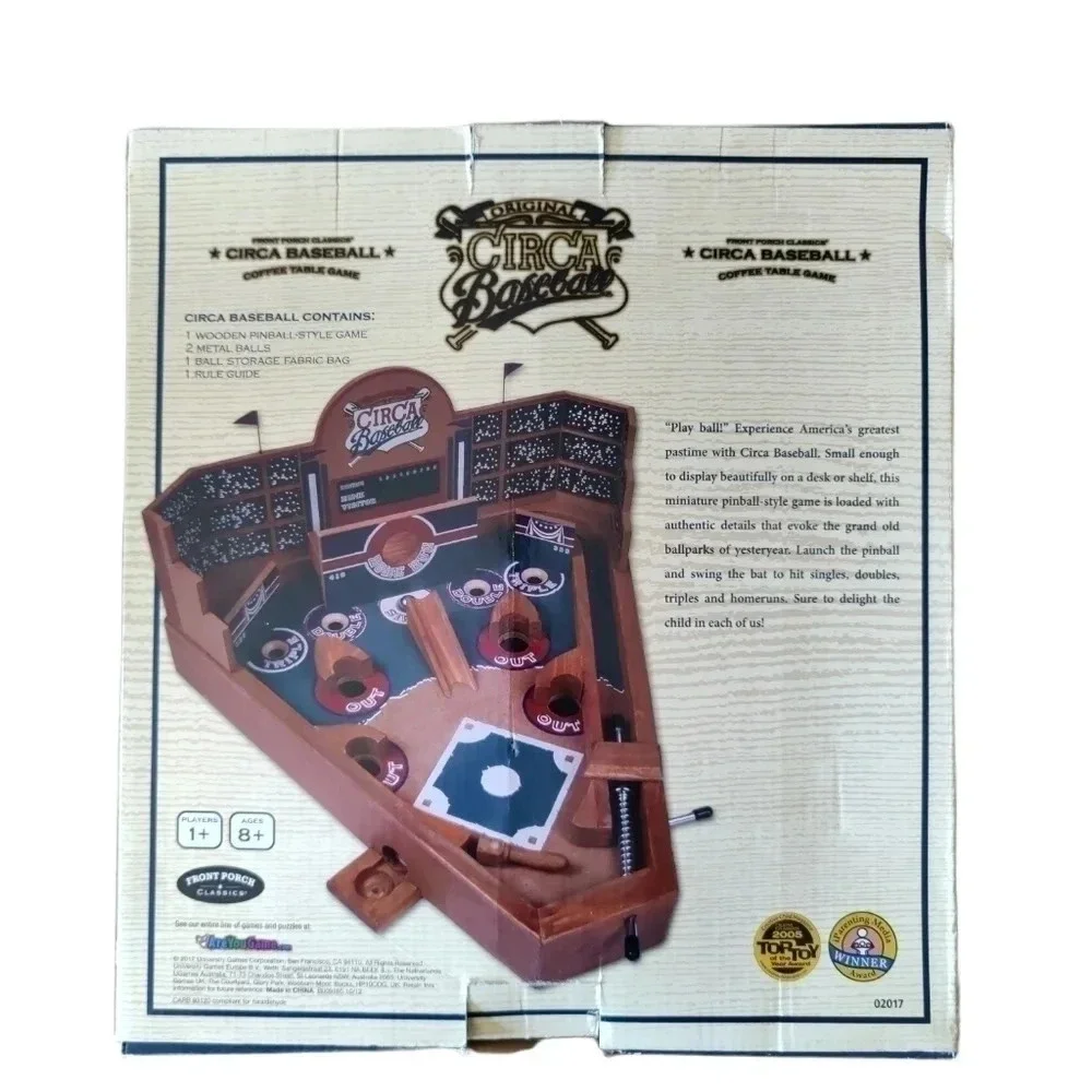 Circa Baseball pinball style baseball game by Front Porch Classics